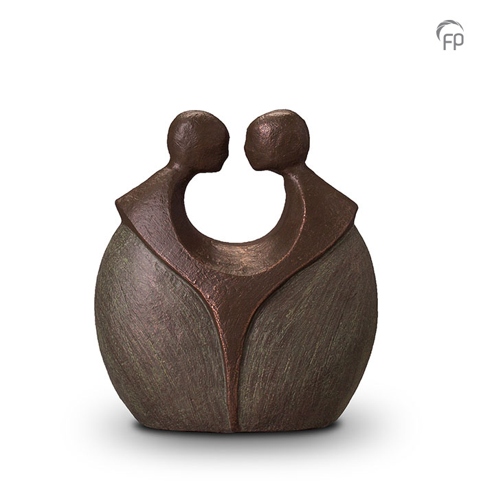 Keramische urn - Voor altijd samen - Afbeelding 2