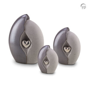 Keramische urn Mastaba Ceramika - Grijs