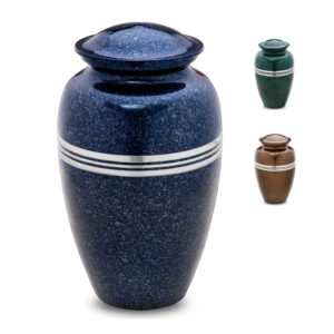 Messing Urn Gespikkeld